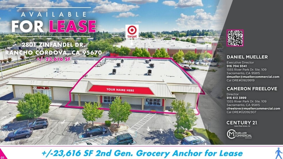 2801 Zinfandel Dr, Rancho Cordova, CA for lease - Building Photo - Image 1 of 20