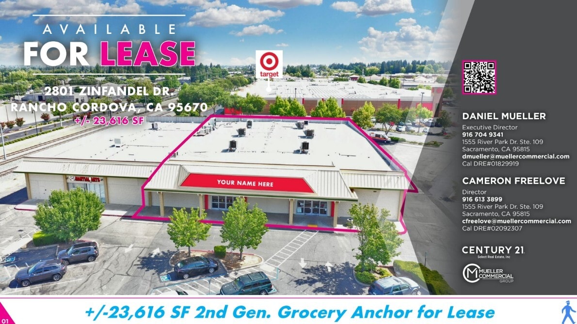 2801 Zinfandel Dr, Rancho Cordova, CA for lease Primary Photo- Image 1 of 21