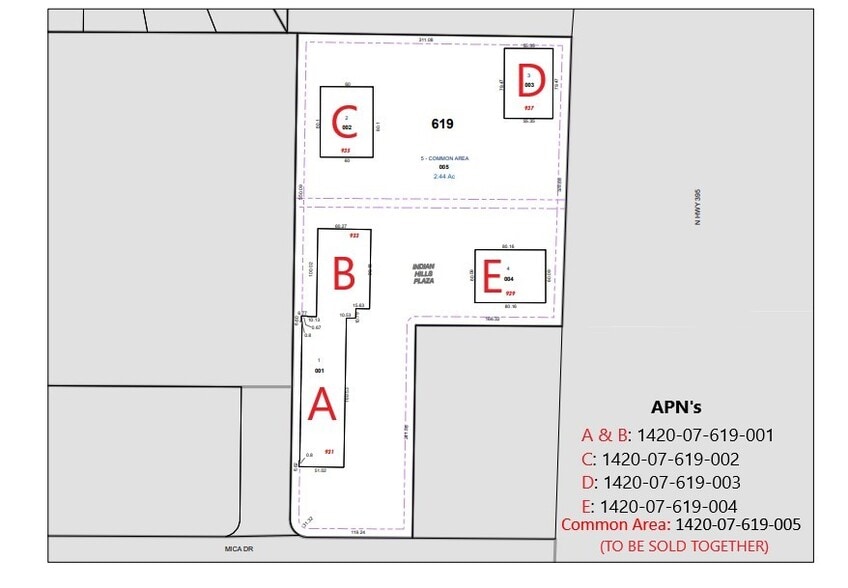 931-939 Mica Dr, Carson City, NV for sale - Site Plan - Image 2 of 6