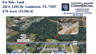 More details for 242 S Lhs Dr, Lumberton, TX - Land for Sale