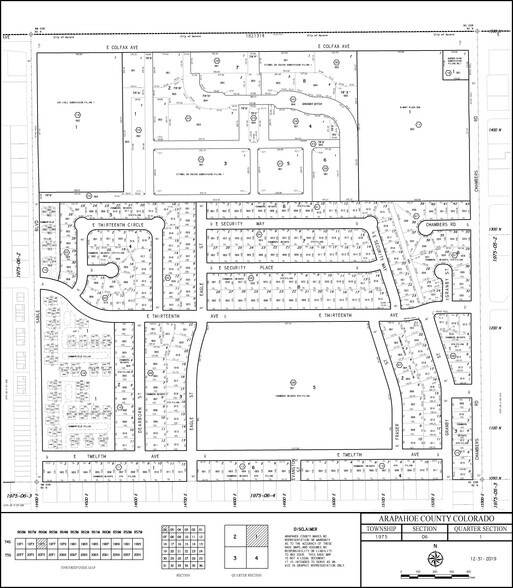 14650 E Colfax Ave, Aurora, CO à vendre - Plan cadastral - Image 1 de 1