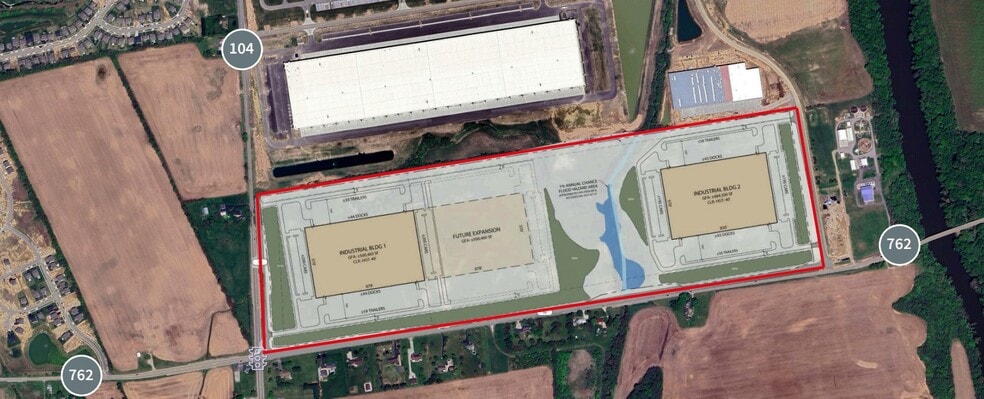 0 SR 762, Ashville, OH for sale - Aerial - Image 2 of 2