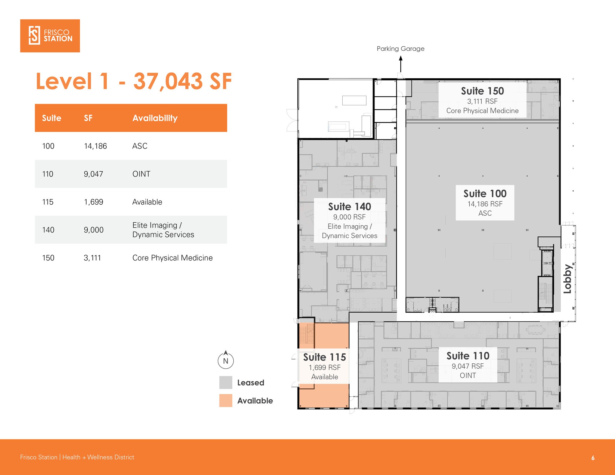 3501 Wellness Way, Frisco, TX for lease Floor Plan- Image 1 of 1