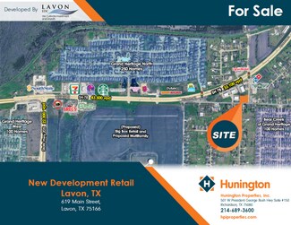 Plus de détails pour 619 Main St, Lavon, TX - Commerce de détail à vendre