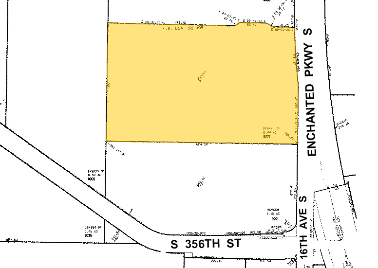 35425 Enchanted Pky S, Federal Way, WA for lease - Plat Map - Image 2 of 2