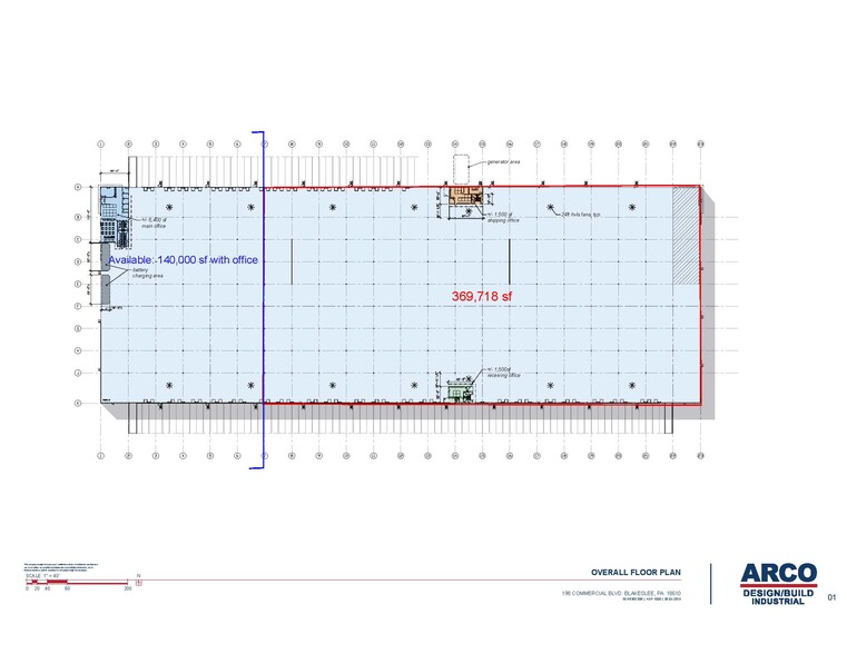 198 Commercial Blvd, Blakeslee, PA for lease - Floor Plan - Image 3 of 4