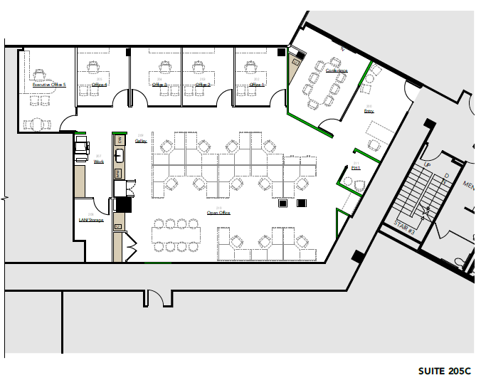 3877 Fairfax Ridge Rd, Fairfax, VA à louer Plan d’étage- Image 1 de 1