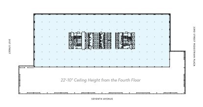 PENN 2, New York, NY for lease Floor Plan- Image 1 of 1