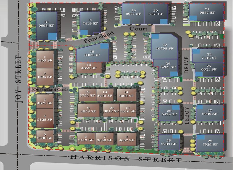 537 Queensland Cir, Corona, CA à louer - Plan de site - Image 3 de 29