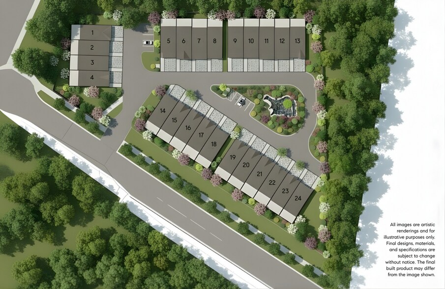 9308 Fairbanks Dr, Raleigh, NC à vendre - Plan de site - Image 1 de 4