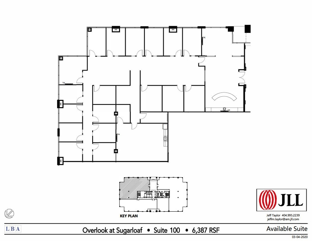 2055 Sugarloaf Cir, Duluth, GA à louer Plan d’étage- Image 1 de 1