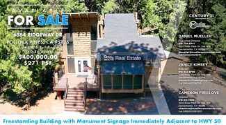 Plus de détails pour 6584 Ridgeway Dr, Pollock Pines, CA - Bureau à vendre