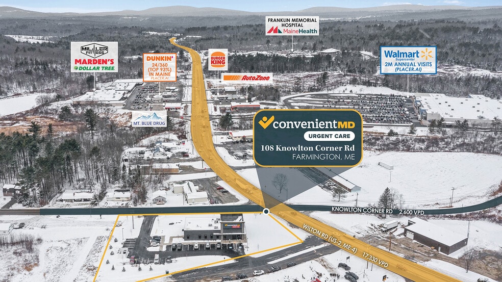 108 Knowlton Corner Rd, Farmington, ME à vendre - Photo du bâtiment - Image 2 de 3