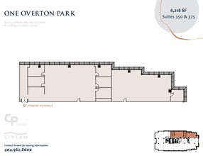 3625 Cumberland Blvd SE, Atlanta, GA for lease Floor Plan- Image 2 of 2