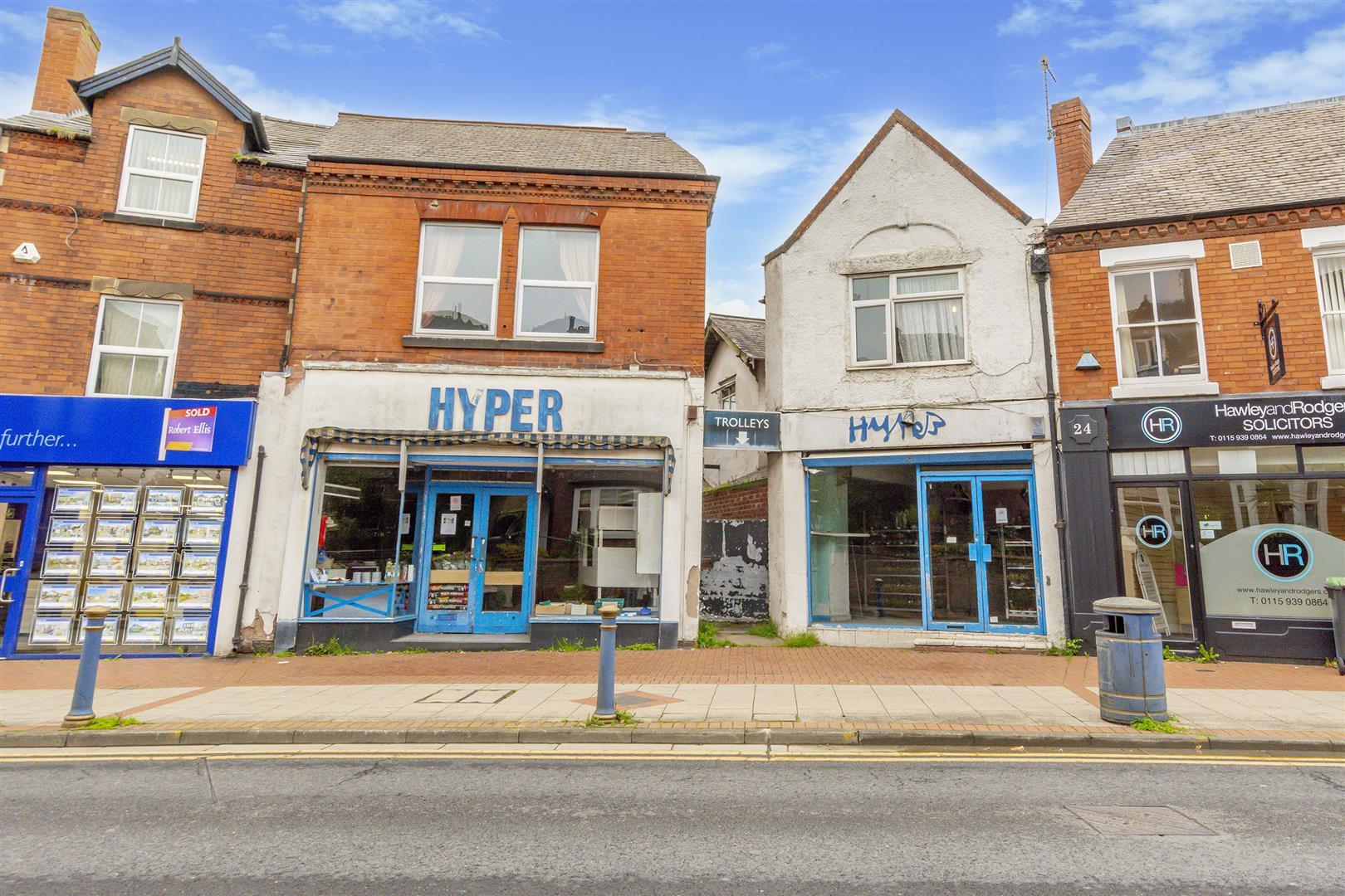 26-28 Derby Rd, Nottingham for lease Primary Photo- Image 1 of 12