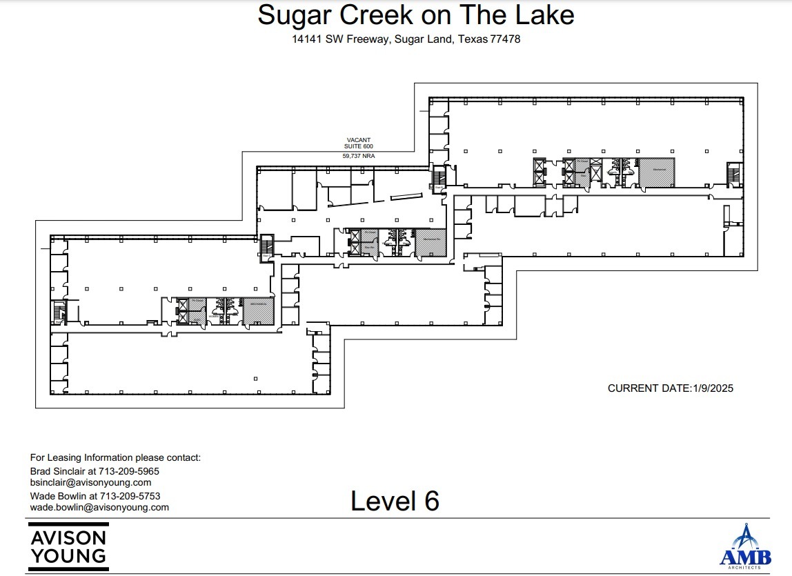 14141 Southwest Fwy, Sugar Land, TX à louer Plan d’étage- Image 1 de 1