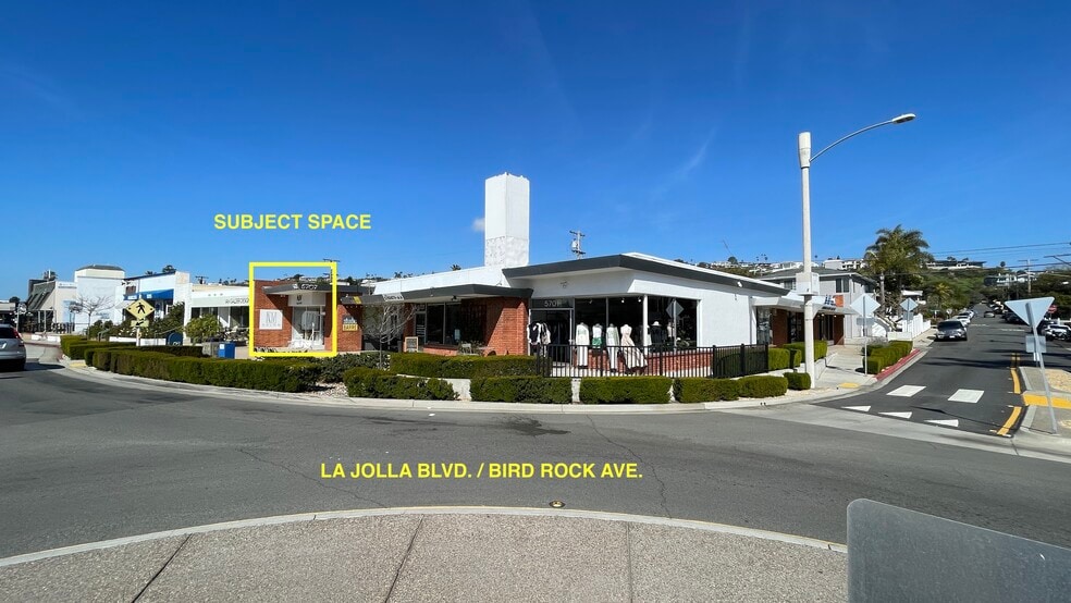 5701-5707 La Jolla Blvd, La Jolla, CA à louer - Photo du bâtiment - Image 2 de 13