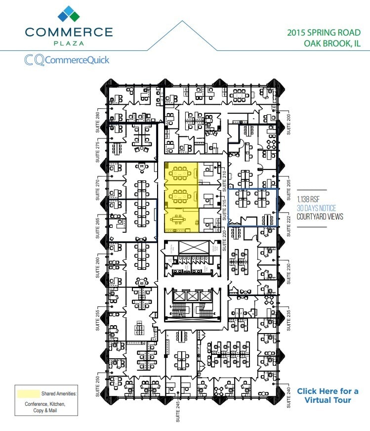 2015 Spring Rd, Oak Brook, IL for lease Floor Plan- Image 1 of 1