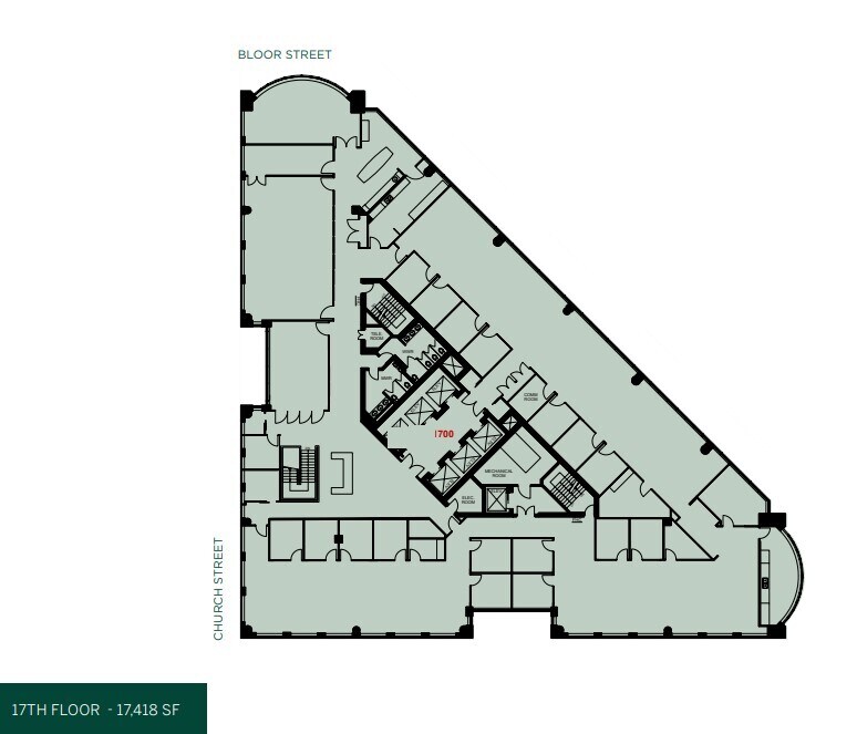175 Bloor Street East, Toronto, ON for lease Floor Plan- Image 1 of 1