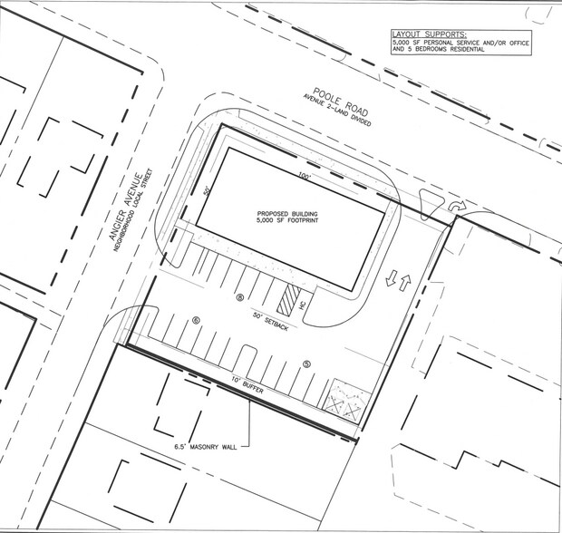1900 Poole Rd, Raleigh, NC for lease - Building Photo - Image 2 of 2