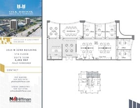 1415 W 22nd St, Oak Brook, IL for lease Floor Plan- Image 1 of 1