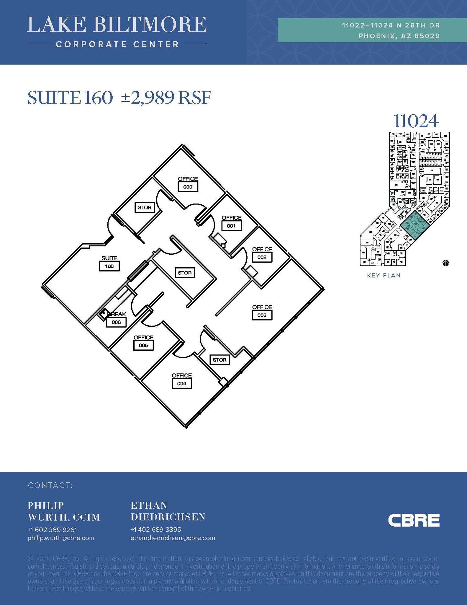 11022-11024 N 28th Dr, Phoenix, AZ à louer Photo intérieure- Image 1 de 1
