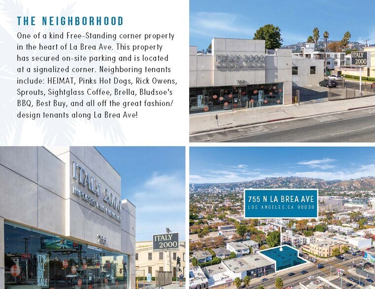 757 N La Brea Ave, Los Angeles, CA à vendre - Photo du bâtiment - Image 3 de 14