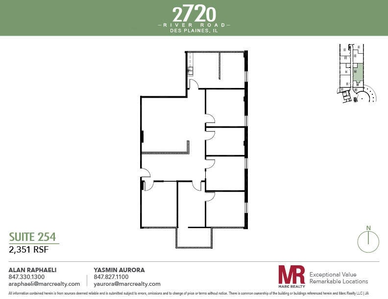 2720 S River Rd, Des Plaines, IL for lease Floor Plan- Image 1 of 1