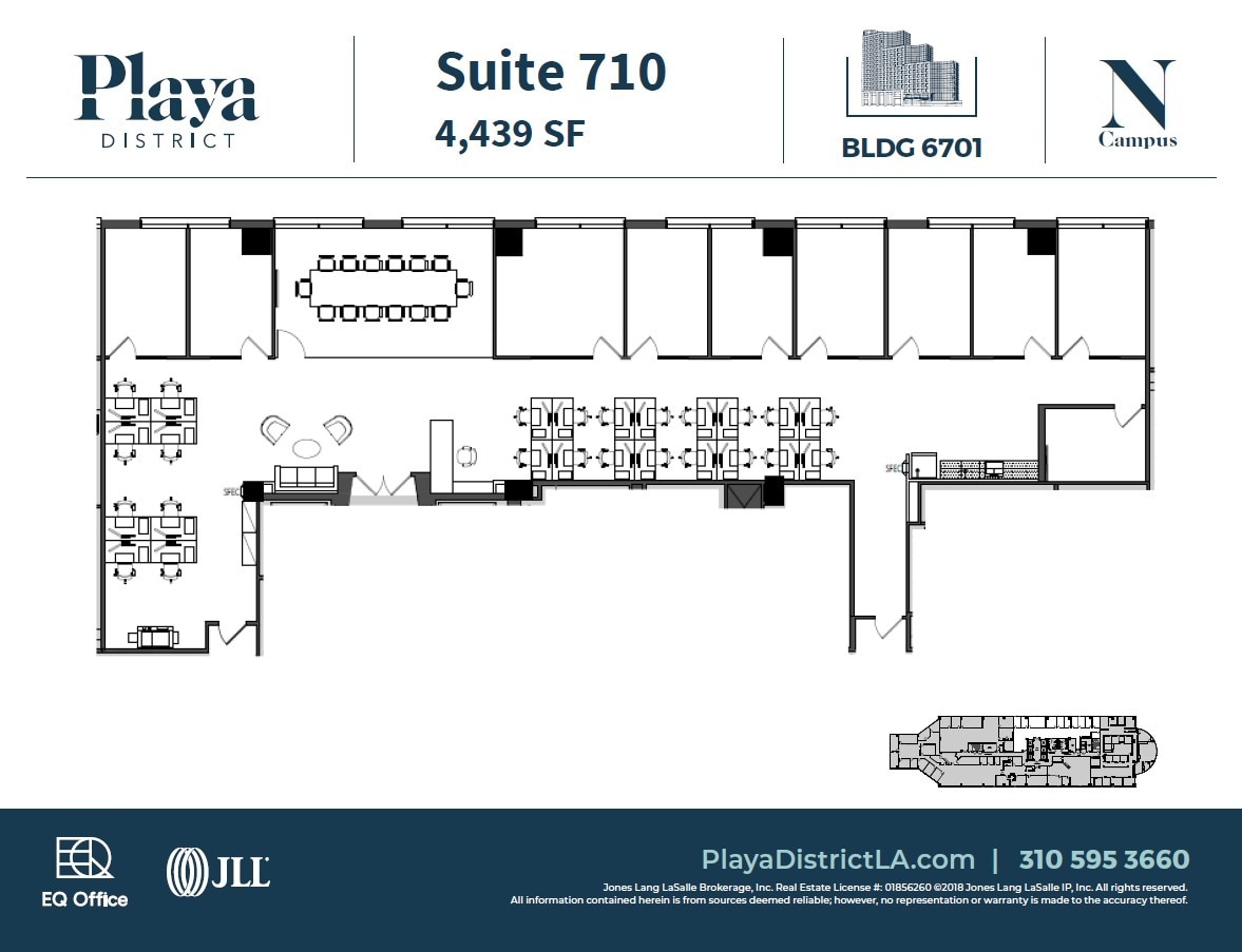 6100 Center Dr, Los Angeles, CA for lease Floor Plan- Image 1 of 1