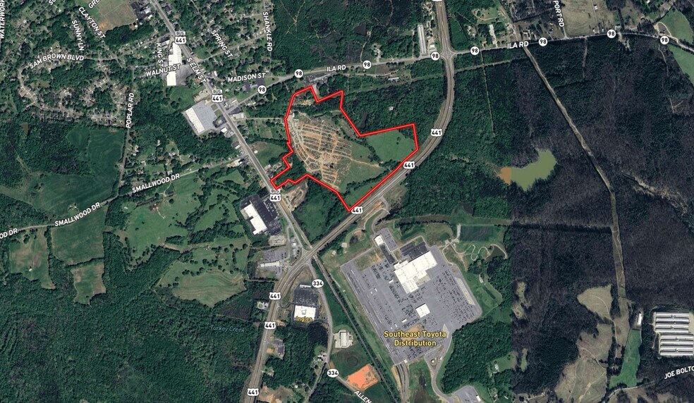 200 Harris St, Commerce, GA à vendre - Photo du bâtiment - Image 1 de 7