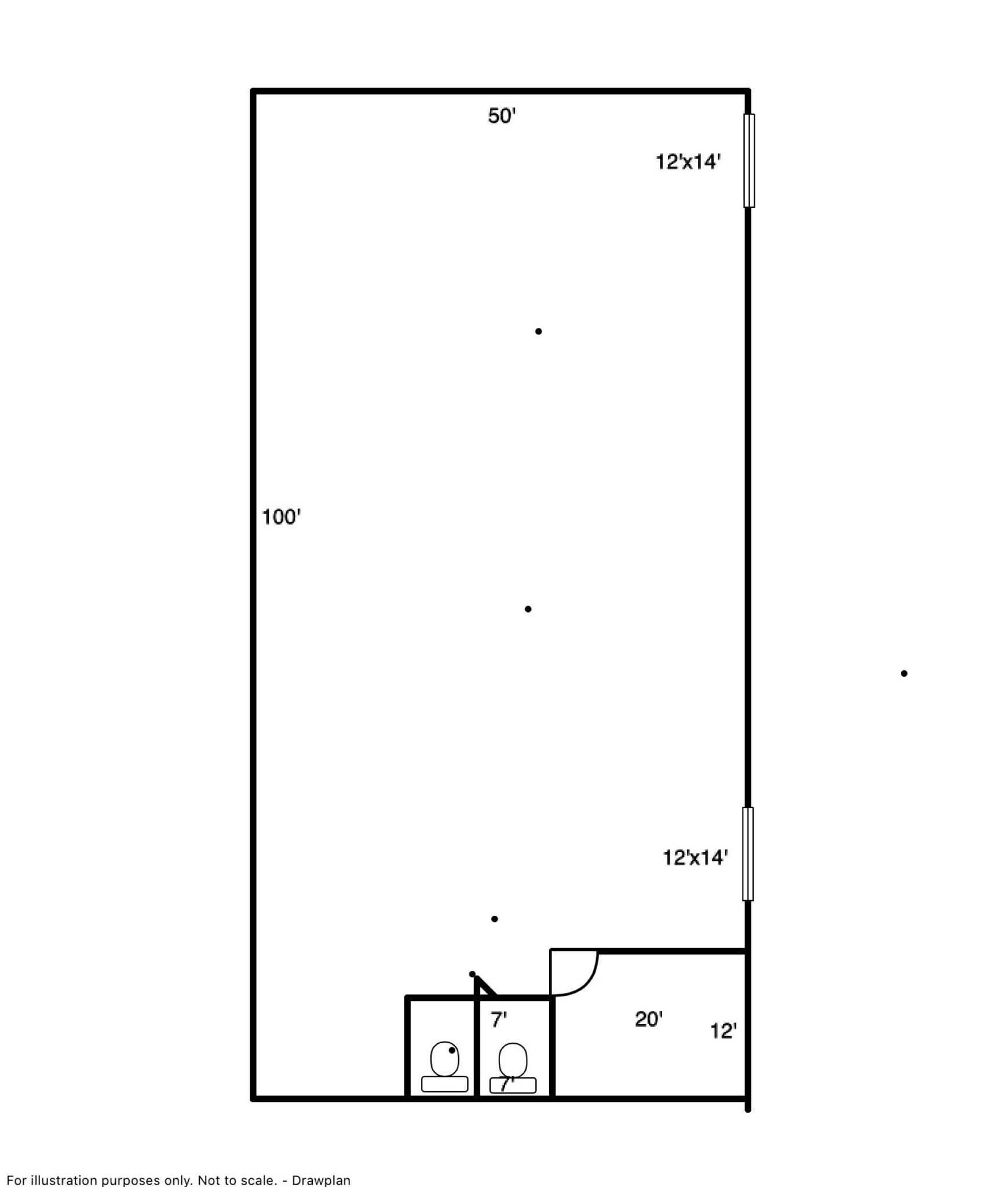 4849 Ortiz Ct, Bakersfield, CA for lease Floor Plan- Image 1 of 1