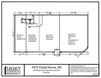 Plus de détails pour 805 Beacon Blvd, Grand Haven, MI - Commerce de détail à louer