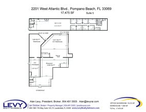 2201 W Atlantic Blvd, Pompano Beach, FL à louer Plan d’étage- Image 2 de 8