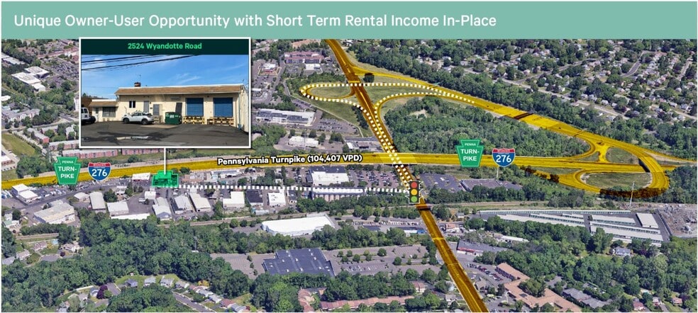 2524 Wyandotte Rd, Willow Grove, PA for sale - Building Photo - Image 3 of 4