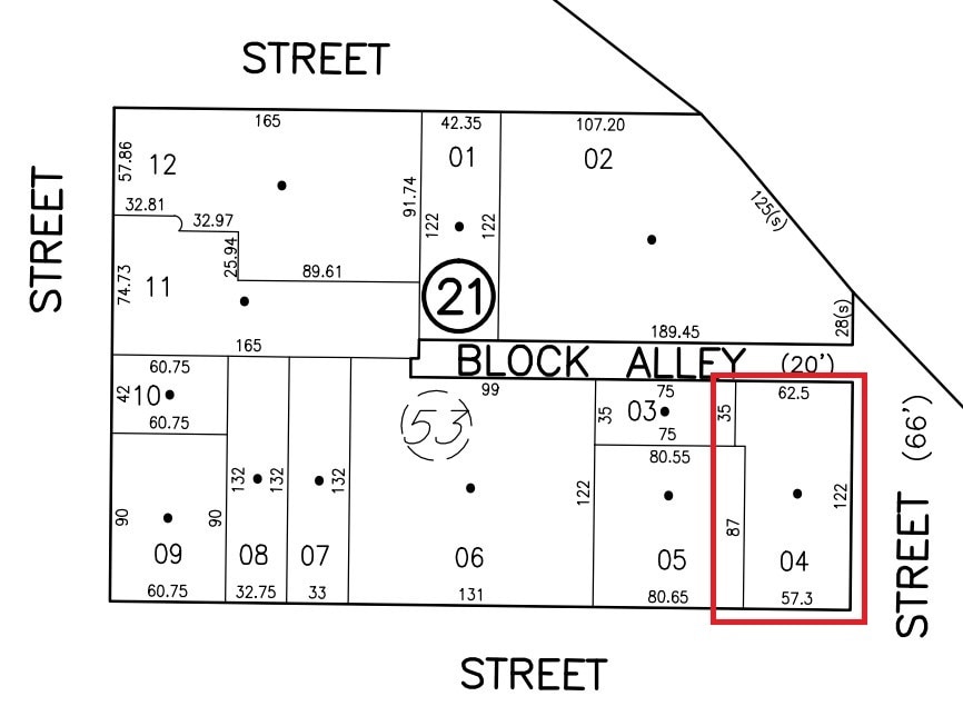 116 McBride Street, Syracuse, NY for sale Plat Map- Image 1 of 2