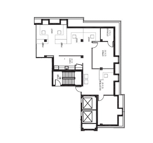 123 N Pitt St, Alexandria, VA for lease Floor Plan- Image 1 of 1