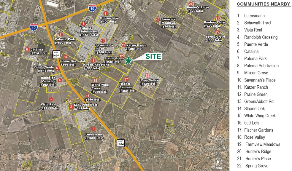 2773 N Graytown Rd, Converse, TX à vendre - Aérien - Image 3 de 3