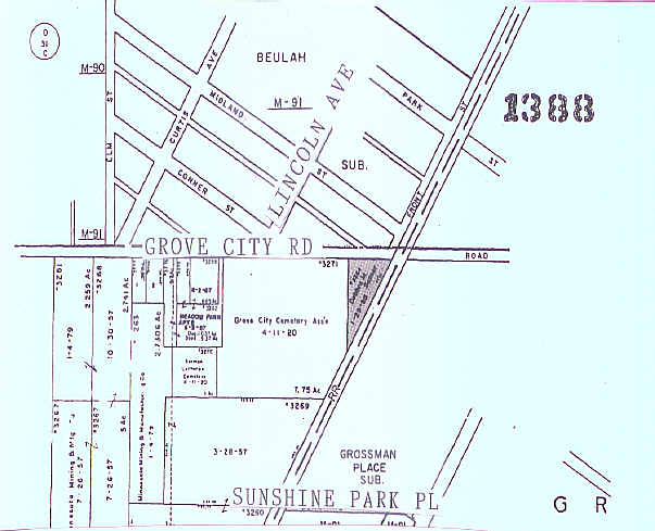 3553 Grove City Rd, Grove City, OH à vendre - Plan cadastral - Image 2 de 5