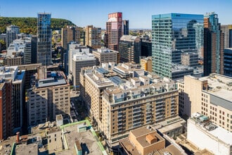 1555 Rue Peel, Montréal, QC - AÉRIEN Vue de la carte