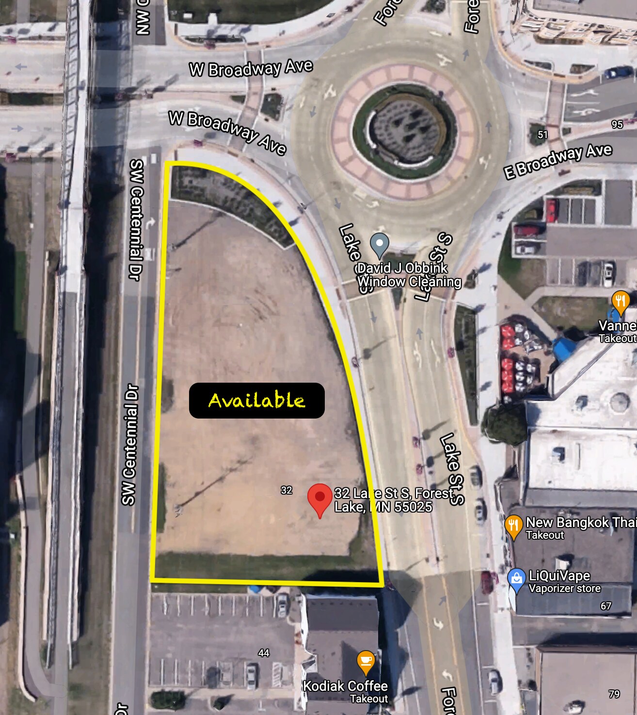 20 Lake St N, Forest Lake, MN à vendre Aérien- Image 1 de 3