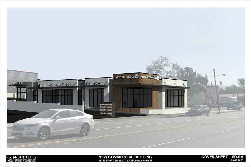 121 E Whittier Blvd, La Habra, CA for lease - Building Photo - Image 1 of 4