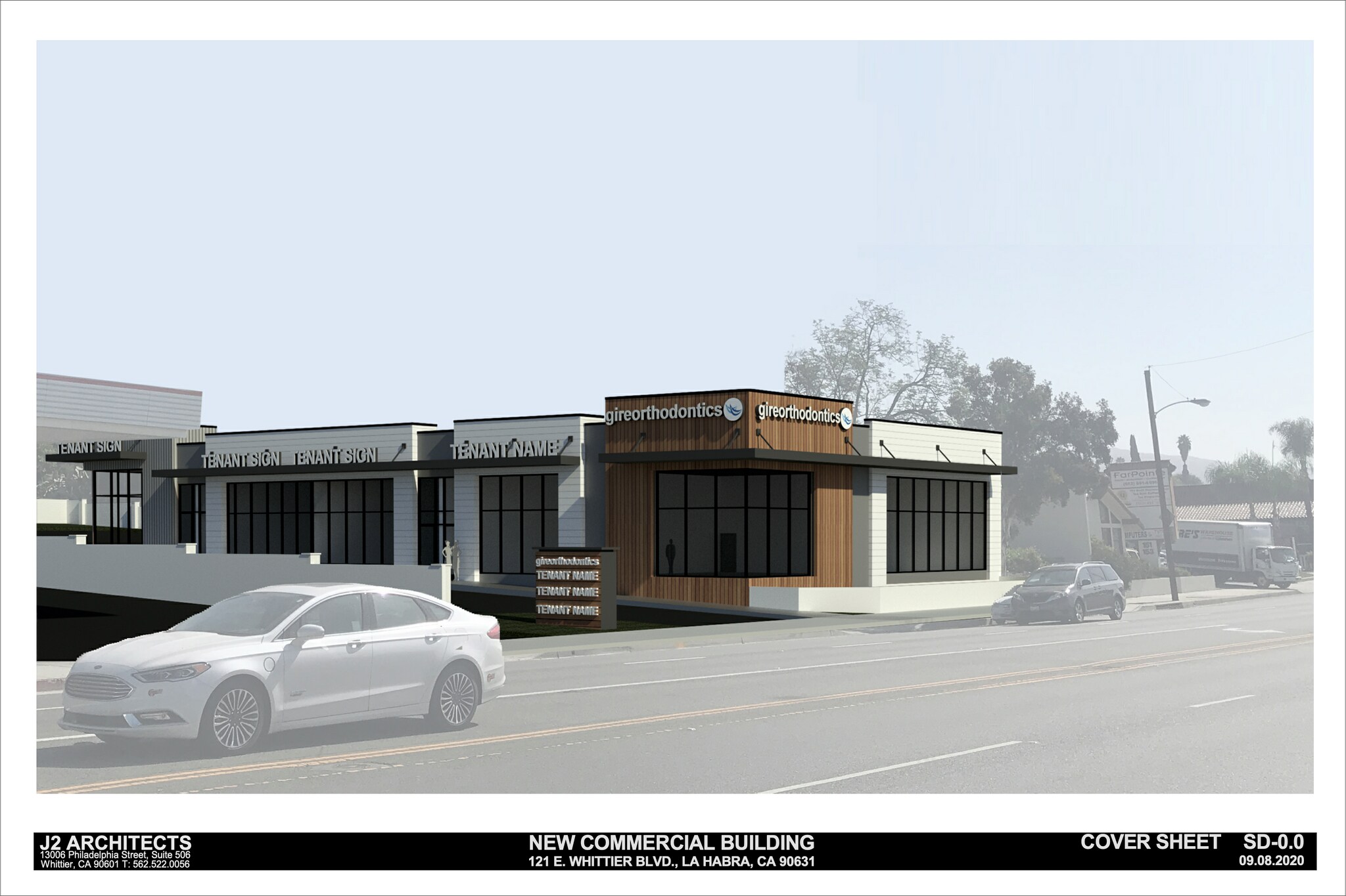 121 E Whittier Blvd, La Habra, CA à louer Photo du bâtiment- Image 1 de 5