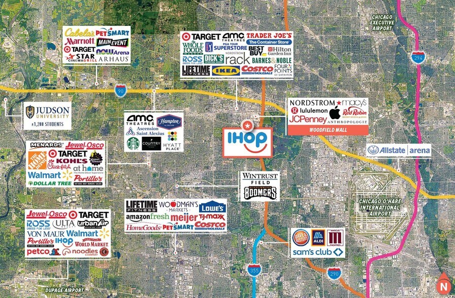 1700 E Higgins Rd, Schaumburg, IL à vendre - Photo du bâtiment - Image 2 de 5