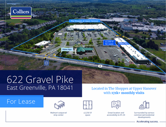 Plus de détails pour 620-632 Gravel Pike, East Greenville, PA - Local commercial à louer