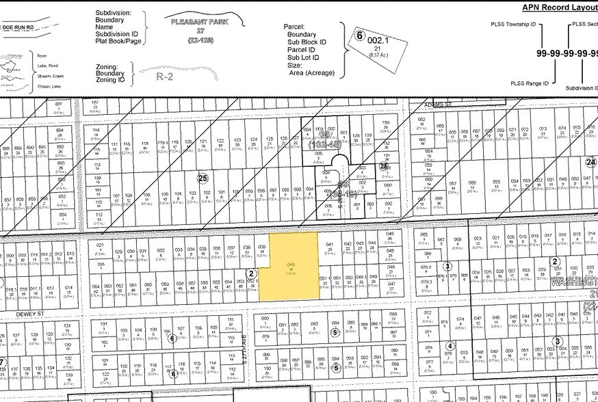 2640 Washington St, Hollywood, FL à louer - Plan cadastral - Image 3 de 4
