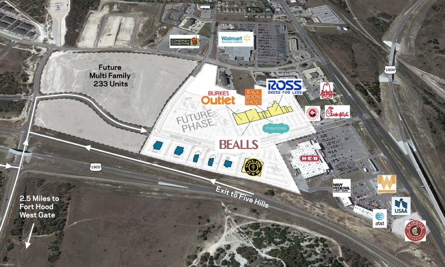 3010 E 190 Hwy, Copperas Cove, TX à vendre - Photo du bâtiment - Image 1 de 3