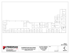 31731 Northwestern Hwy, Farmington Hills, MI à louer Plan d’étage- Image 1 de 1