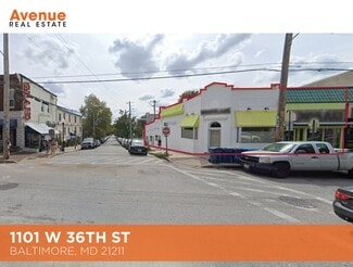 Plus de détails pour 1101-1103 W 36th St, Baltimore, MD - Commerce de détail à louer