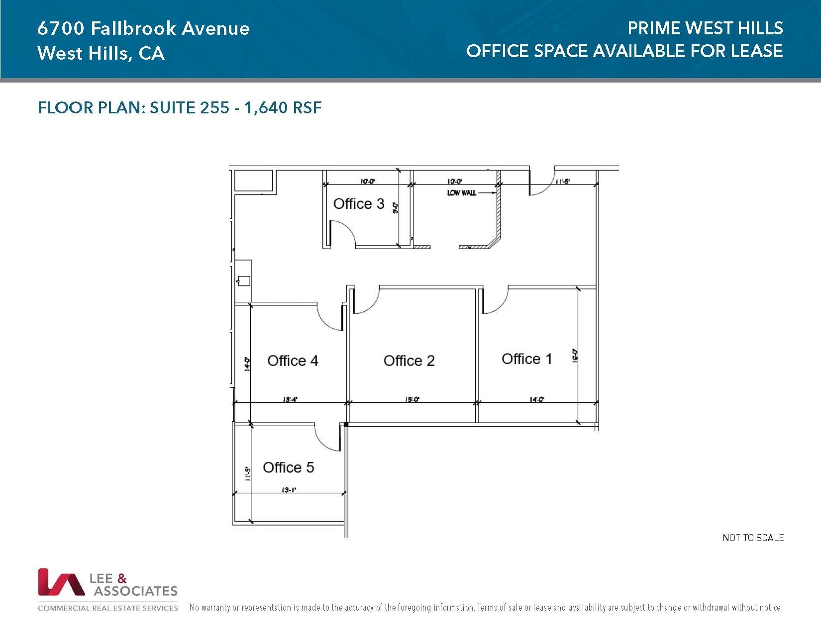 6700 Fallbrook Ave, West Hills, CA for lease Floor Plan- Image 1 of 1