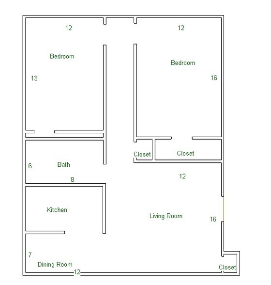 1265 W Ocean View Ave, Norfolk, VA for sale - Floor Plan - Image 3 of 5